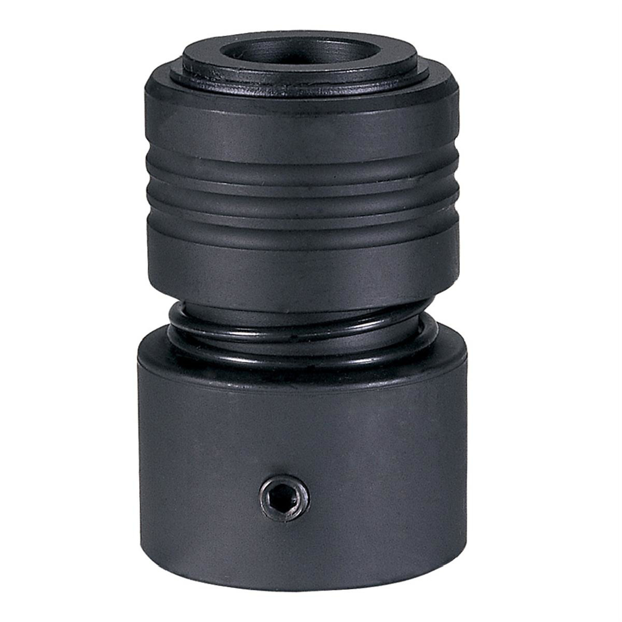 Grey Pneumatic Quick Change Chisel Retainer — Chrome-Molybdenum Steel, Black Oxide Coated, Model# GRECH8001